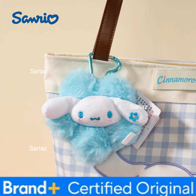Sanrio Hello Kitty Kuromi Melody Cinnamoroll Plush Toy Doll keyring Backpack Pendant Cartoon Cute Childrens Toys Gift H251225
