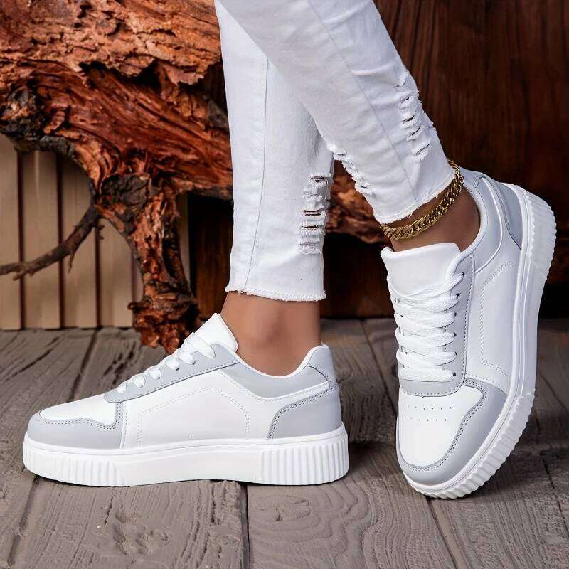 MAEDEF Women Man Casual Vulcanize Shoe Lace Up Women's Sneakers Non Slip Lightweight Comfortable Unisex Sports Shoes X251225