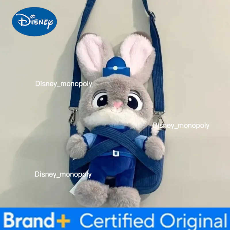 Disney Zootopia 2 Judy Nick Plush Shoulder Bag Detachable doll Shoulder Bag Girls Women Fashion Storage Crossbody Bag Gift H251225