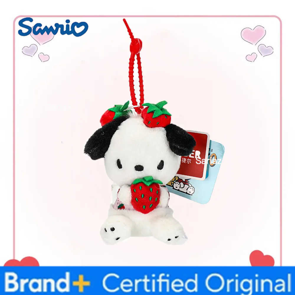 Sanrio Plush Keychain Hello Kitty Cinnamoroll Kuromi Pendant Bag Accessories Keychain Bag Pendant H251225