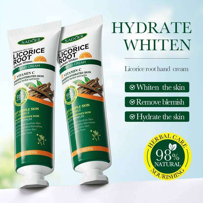 Fast Whitening Dark Knuckles Brighten Hand Cream Melanin Corrector Moisturizing Intense Stains Remover Cosmetics Skin Care 2024 X251225