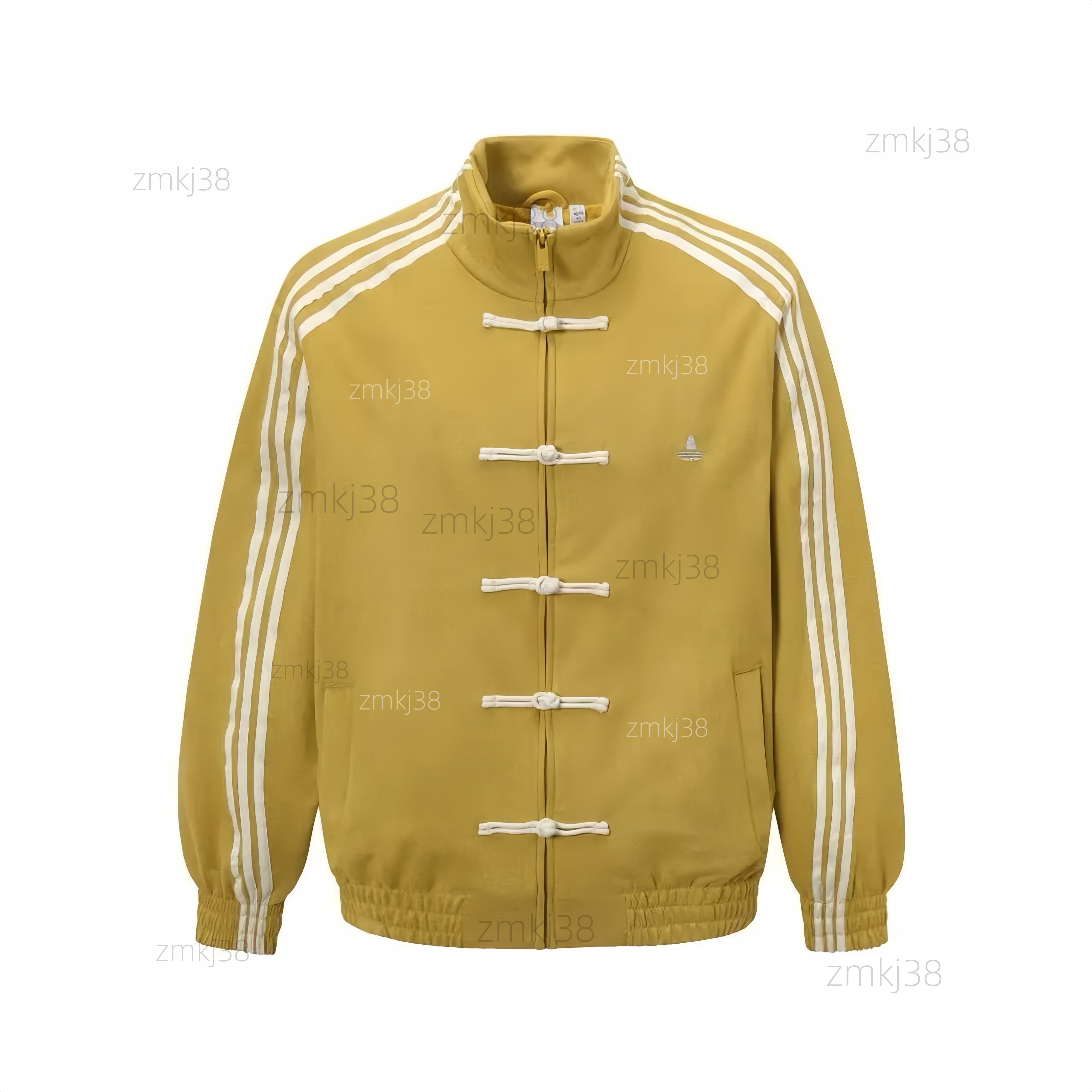 individual Jacket Chinese New Year Jacket campus Jacket Spliced Stand Collar Spring Buttoned Fashion Retro Tang Single Breasted Men Designer Coat 16a