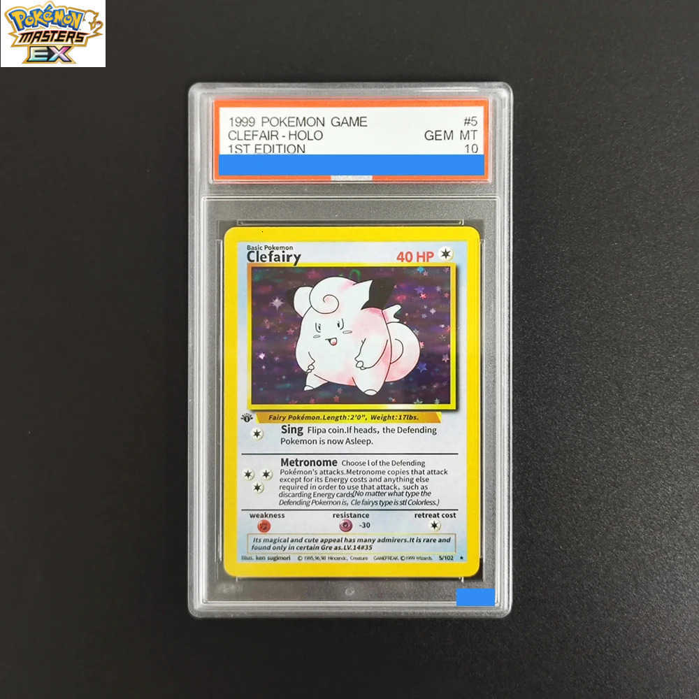 DIY POKEMON Card 1999 GAME 1ST EDITION CHARIZARD MEWTWO GYARADOS BLASTOISE HOLO Grade 10 Collection Card L251225F6J1