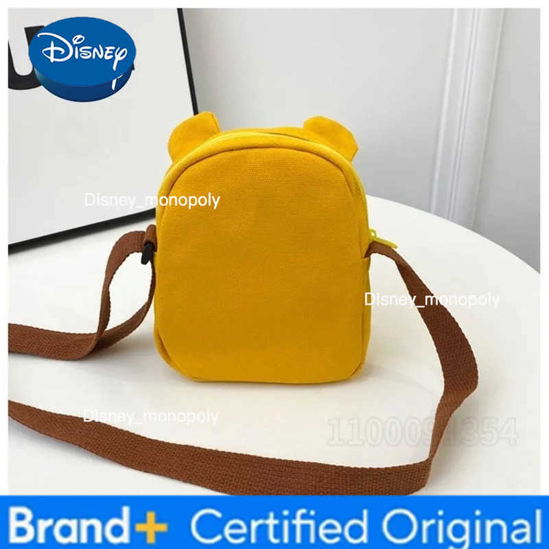 Disney Winnie The Pooh New Childrens Messenger Bag Cartoon Mini Childrens Shoulder Messenger Bag Fashion Canvas Childrens Bag H251225