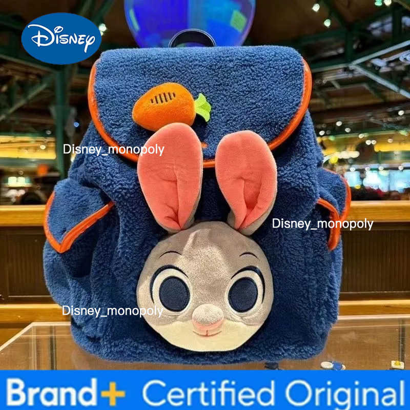 Disney new bag Zootopia Judy Hopps big face and shoulders cute gift school bag large capacity kawaii girl student holiday gift H251225