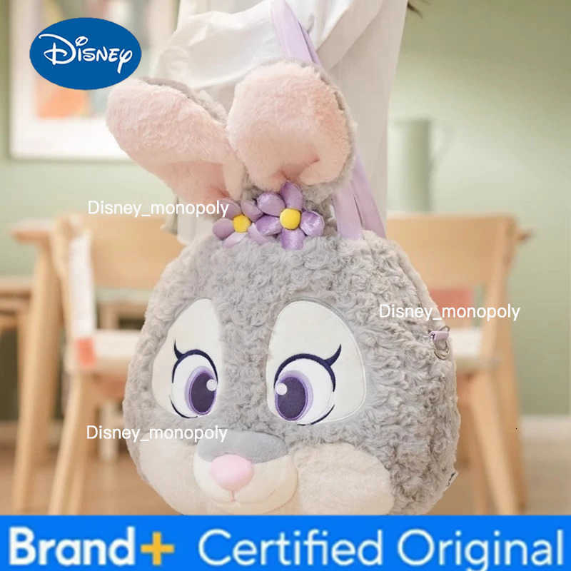 Disney Zootopia Judy Hopps Nick Wilde Big Face Plush Bag - Cute Animal Stuffed Backpack for Kids Adults H251225