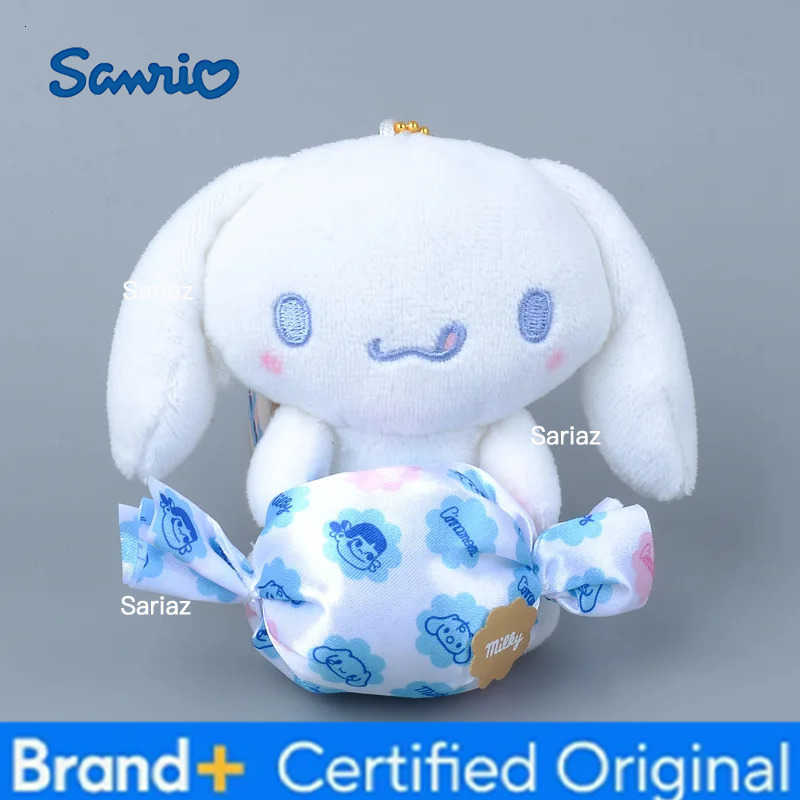 Sanrio joint name Lollipop Kuromi Melody Cinnamoroll Hellokitty Purin Plush Pendant Kawaii Cartoon Stuffed Bag Backpack Keychain H251225