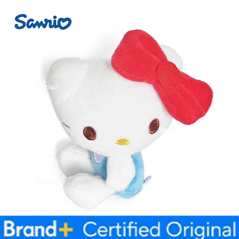 Sanrio New Plush Toys Small Pendant Hello Kitty 50th Anniversary Plush Dolls Cute Fashion Boutique Dolls Kids Birthday Gifts H251225