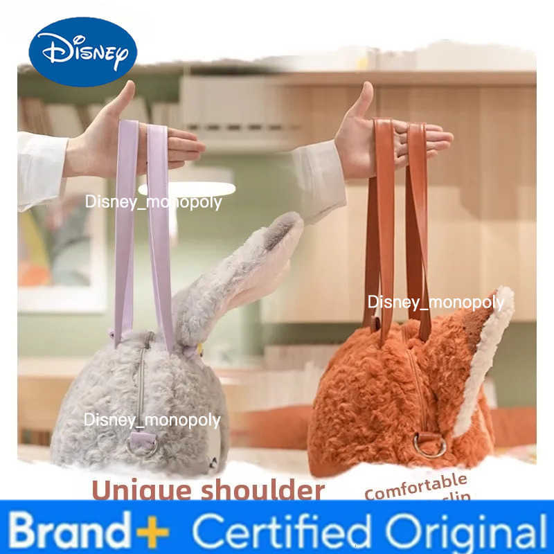 Disney Zootopia Judy Hopps Nick Wilde Big Face Plush Bag - Cute Animal Stuffed Backpack for Kids Adults H251225