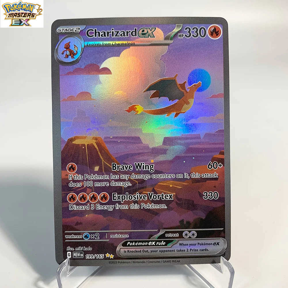 Charizard Pokemon Cards Shining Charizard Holographic Charizard Ex GX VMX Hobbies Rare Collection Battle Cards Toys Gifts L251225TW9O