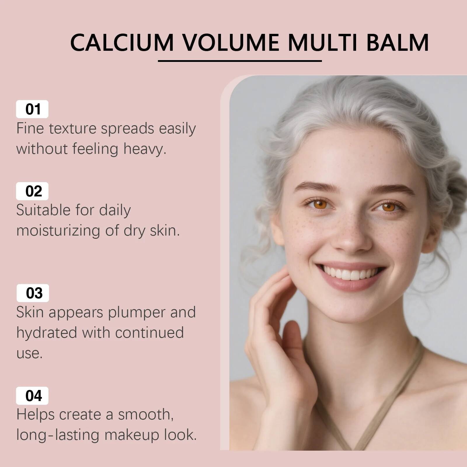 Bestseller Calcium Volume Multi Balm Hydrating Anti Aging Fade Fine Lines Firming Skin Brightening Nourishing Collagen Moisturing Stick ddmySat