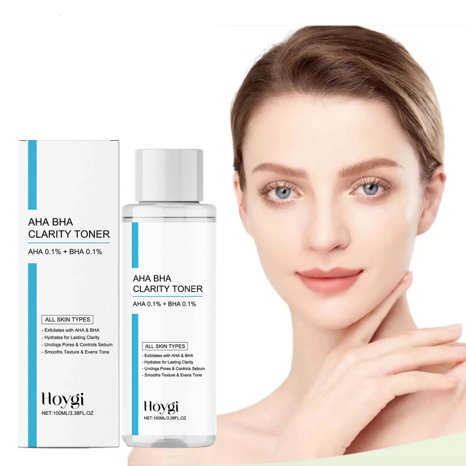 Bestseller AHA BHA Gentle Exfoliating Toner for Oily Skin Pore Refining Soothing Hydrating Facial Essence Daily Oil Control Skincare ddmySat