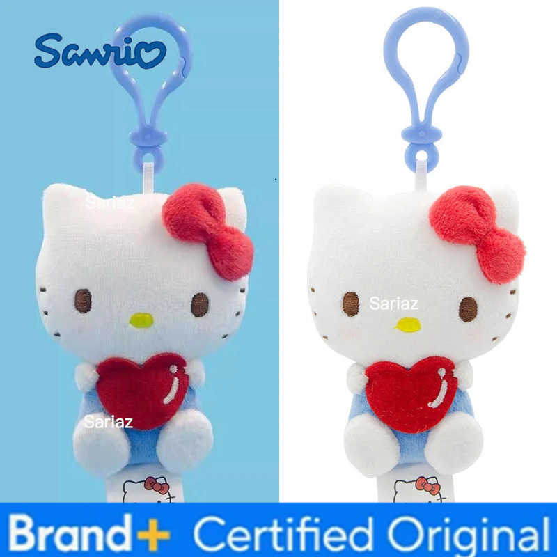Sanrio Hello Kitty Plush Bag Pendant My Melody Plushies Kuromi Cinnamoroll Pompom Purin Plush Pendant Doll Kids Birthday Gifts H251225