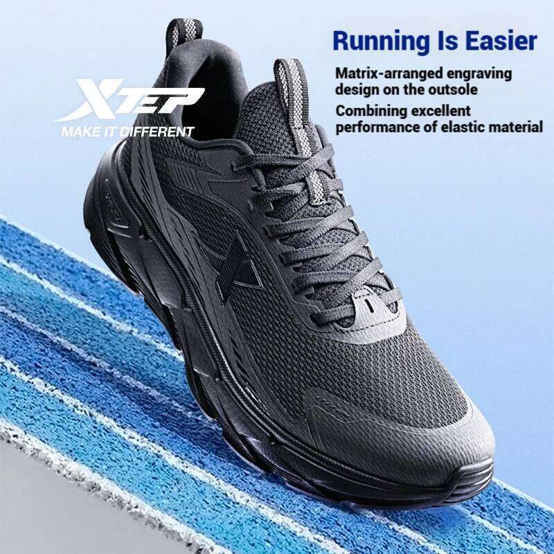 Xtep Light Joy 2 Running Shoes for Men 2025 Spring Balanced Shock-absorbing Non-slip Wear-resistant Sport shoes 875119110018 X251225