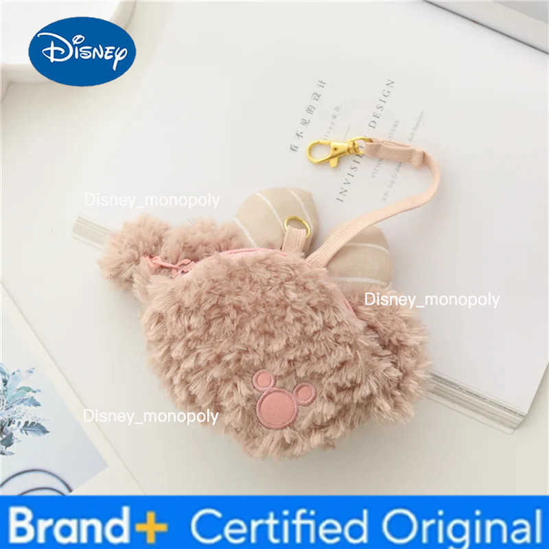 Disney Duffy and His Friends Kawaii Fluffy ShellieMay Plush Coin Purse Card Bag Zero Wallet Lovely Gifts for Kids Girls H251225