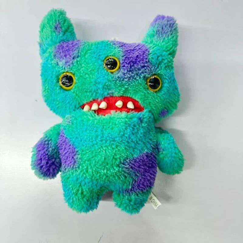 New Fuggler Plush Toys Funny Tooth Annoyed Alien Crazy Rabbit Mcgoo Wide-Eyed Monster Peluche Dolls Gifts X251225