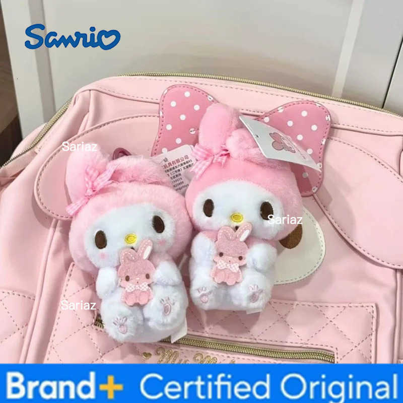 Sanrio Friends Series Pochacco Kuromi plush Toy Keychains Cartoon Hello Kitty My Melody Cinnamoroll Backpack Pendant Girls Gifts H251225