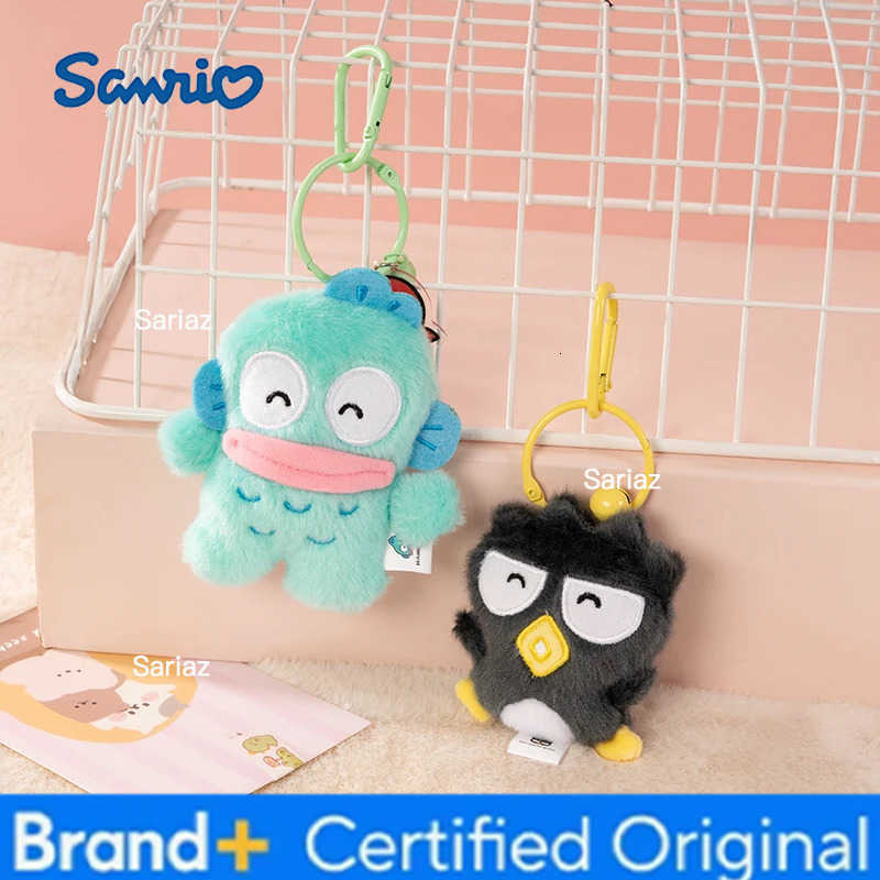 Sanrio Hello Kitty Kuromi Melody Cinnamoroll Plush Toy Doll keyring Backpack Pendant Cartoon Cute Childrens Toys Gift H25122511