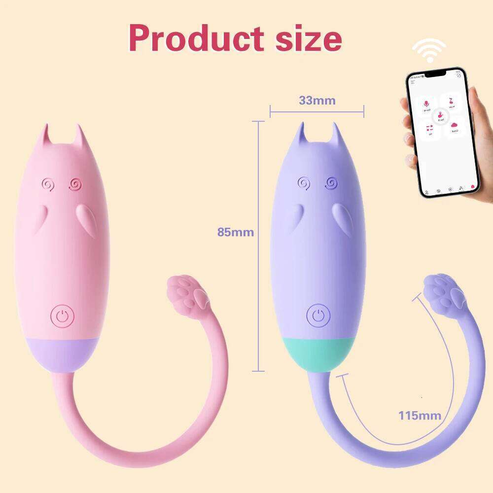 APP Bluetooth Controll Vagina Ball Vibrators Panities Wearing Clitoris G Spot Vibrating Love Egg Adult Goods Sex Toys for Women 25L1 25L1225