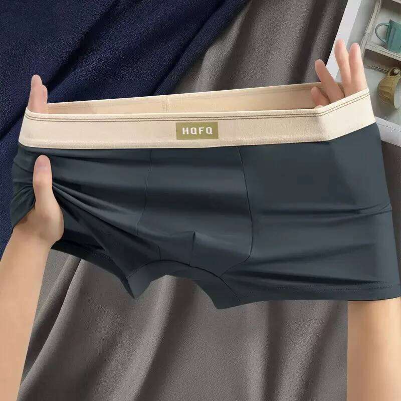 4pcs Men Underwear BoxerShorts Hombre Panties Man Breathable Underpants Sexy Sports Comfort U Convex Male Boxers Large Size 4XL X251225