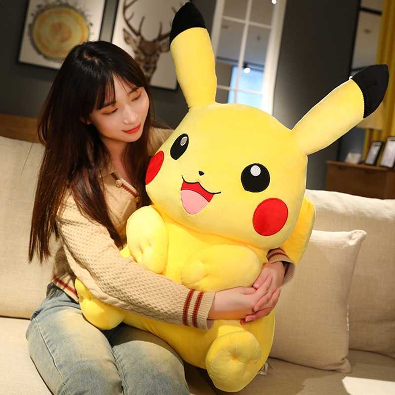 Pokemon Kawaii Pikachu Stuffed Toys Pikachu Plush Dolls Pikachu Peluche Pillow Xmas Gift For Kids Friends Boys W251225