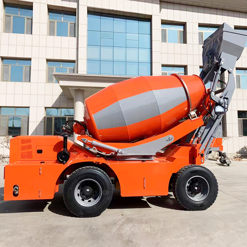 Professional Grade 4 Cubic Meter Self-Loading Concrete Equipment | Ready-Mixed Production System