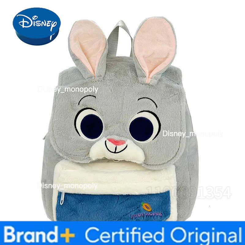 Disney Zootopia New Plush Backpack Cute Cartoon Plush Fashion Casual Womens Backpack Large Capacity Backpack High Quality H251225