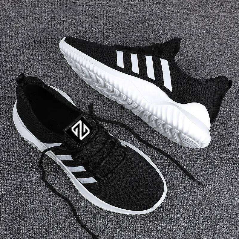 Lightweight Men's Running Outdoor Breathable Men Sports Shoes Anti-slip Male Sneakers Fashion Flexible Tennis Lace-up 3744 X251225