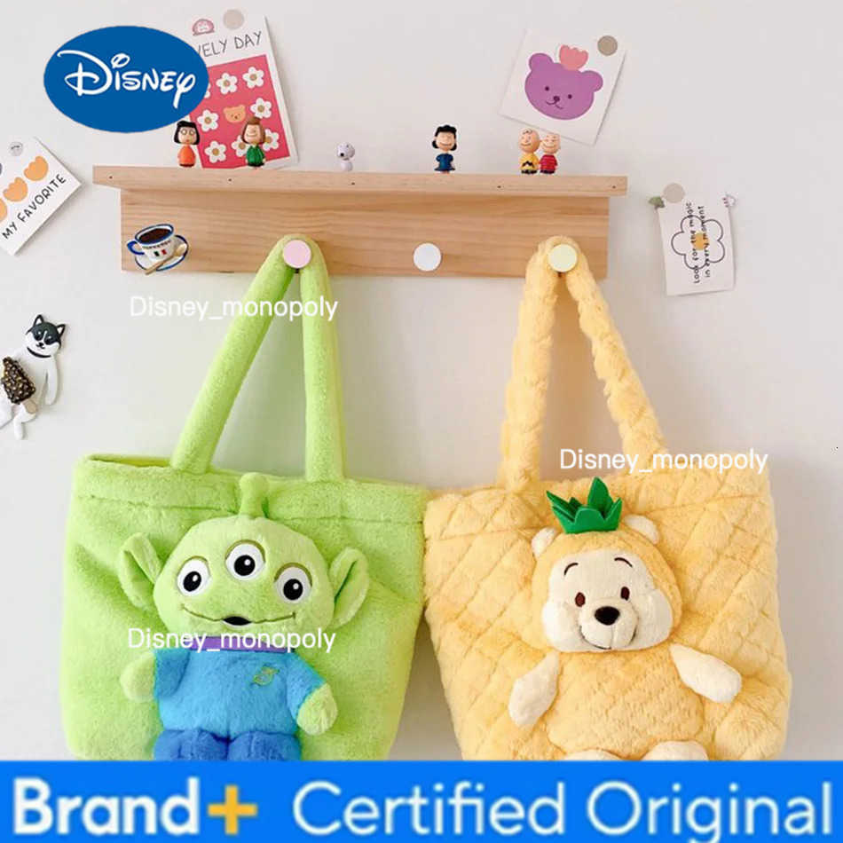 Disney 6pcs S-titch Bear Handbag Fashionable Simple Shoulder Bag Cute Casual Cartoon Bag For Birthday Gift 3527cm H251225