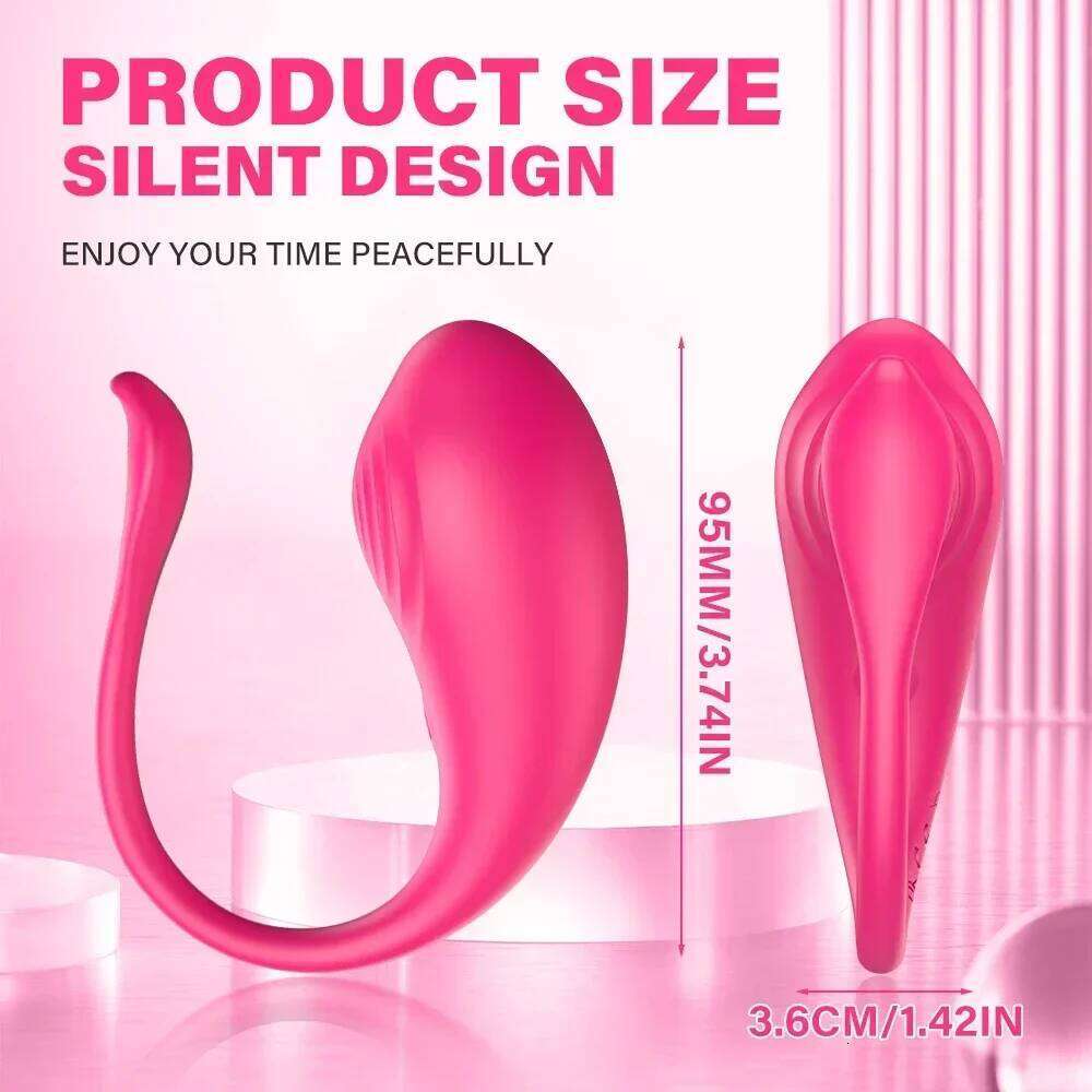 APP Bluetooth Control Vibrator Female Clitoris Stimulator Wearable G Spot Massager Vibrating Egg for Adult Women Sex Toy 25L1225