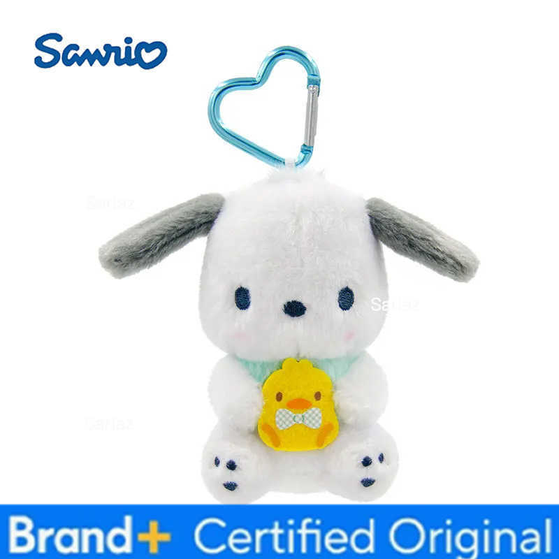Sanrio Friends Series Pochacco Kuromi plush Toy Keychains Cartoon Hello Kitty My Melody Cinnamoroll Backpack Pendant Girls Gifts H251225