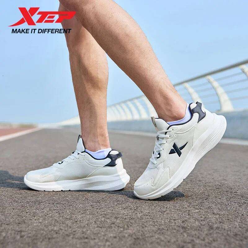Xtep Running Men's Summer Mesh Breathable Wear-resistant Sports Lightweight Youth Casual Cushioning Shoes 875319110023 X251225
