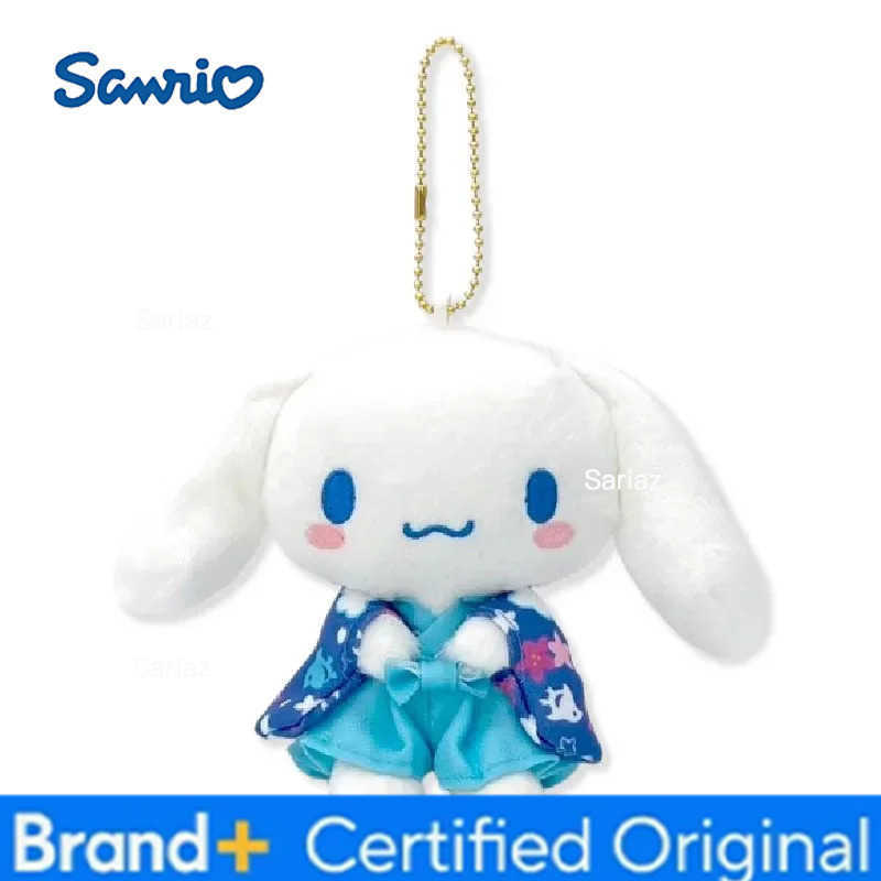 Sanrio New Kawaii My Melody Kimono Plush Keychain Cute Doll Plush Toy Ornament Cherry Blossom Doll Christmas Gift H251225