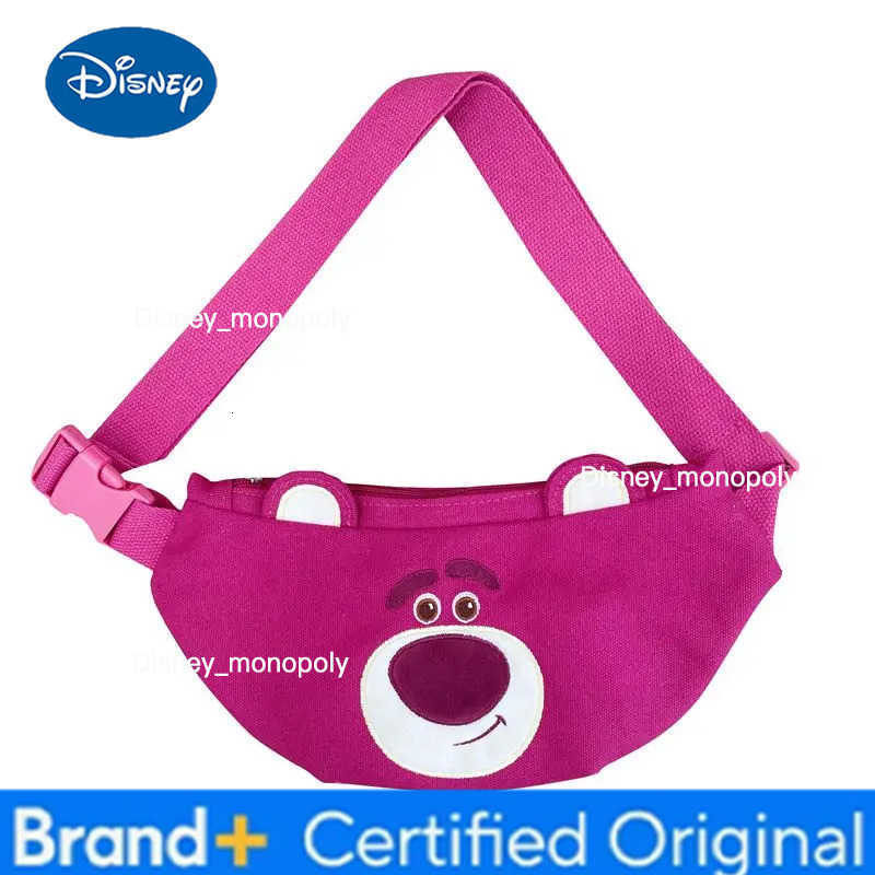 Disney Toy Story Lotso Cartoon Animation Fashion Creative Outing Portable Outdoor Mobile Phone Plush Crossbody Shoulder Bag Trendy H251225