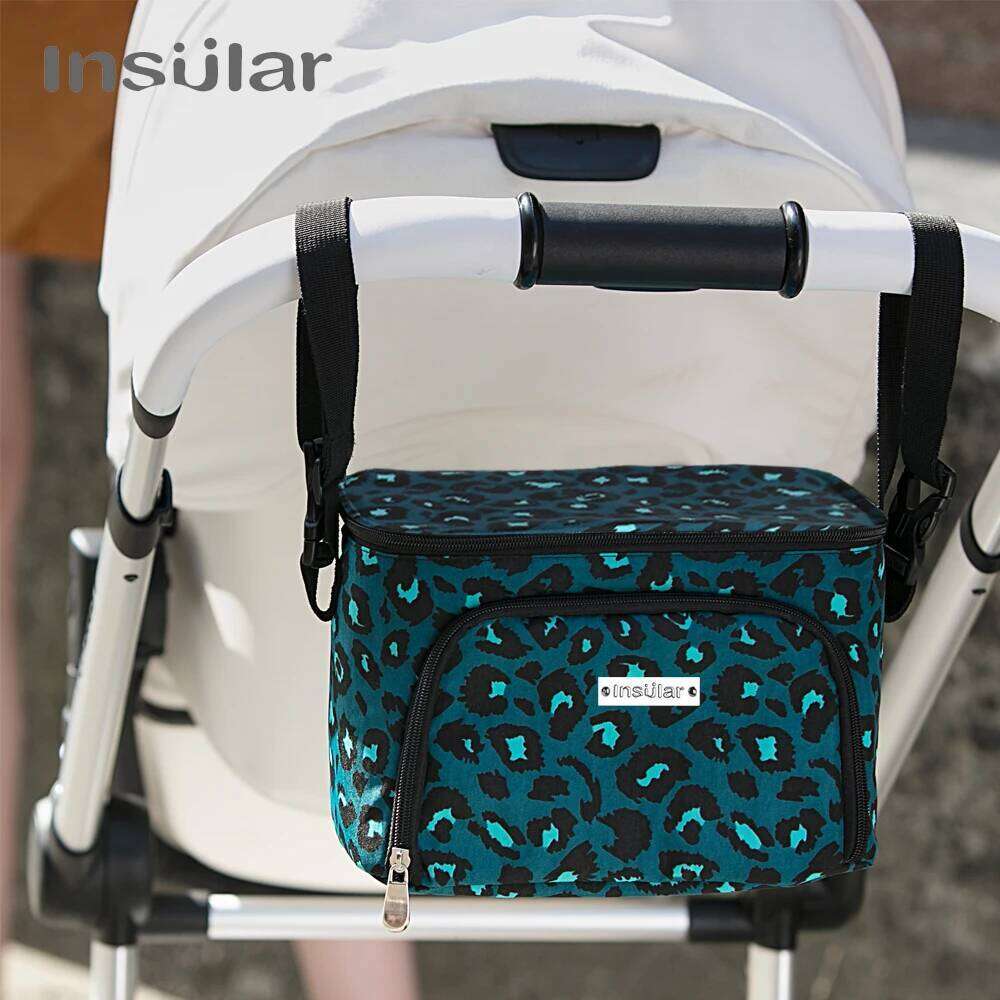 Insular Brand Portable 600D Polyester Mommy Travel Baby Diaper Thermal Stroller Hanging Organizer Nappy Bag X251225