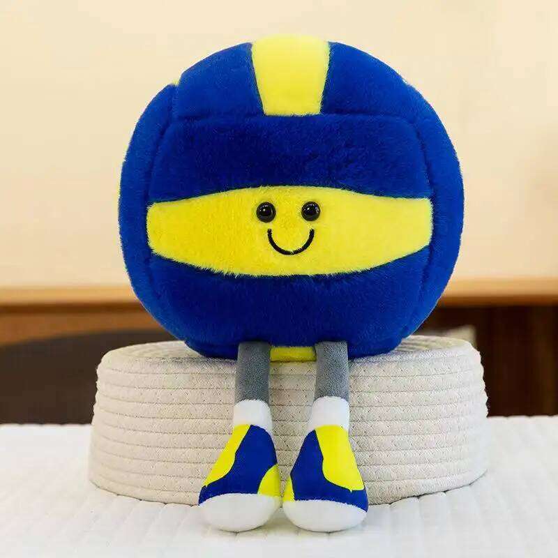 Latest Football, Basketball, Rugby Kawaii Plush Toy Cartoon Anime Cute Children's Birthday Gift Doll Christmas X251225