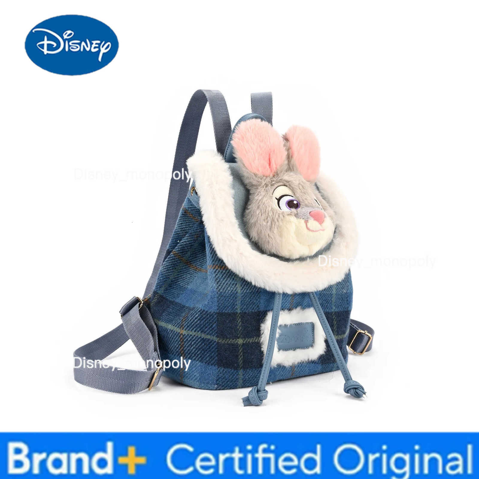 Disney Zootopia Jodi Niki Plush Shoulder Bag Stuffed Toy Bag Stevie Double Sided Backpack For Fans And Collectors H2512251