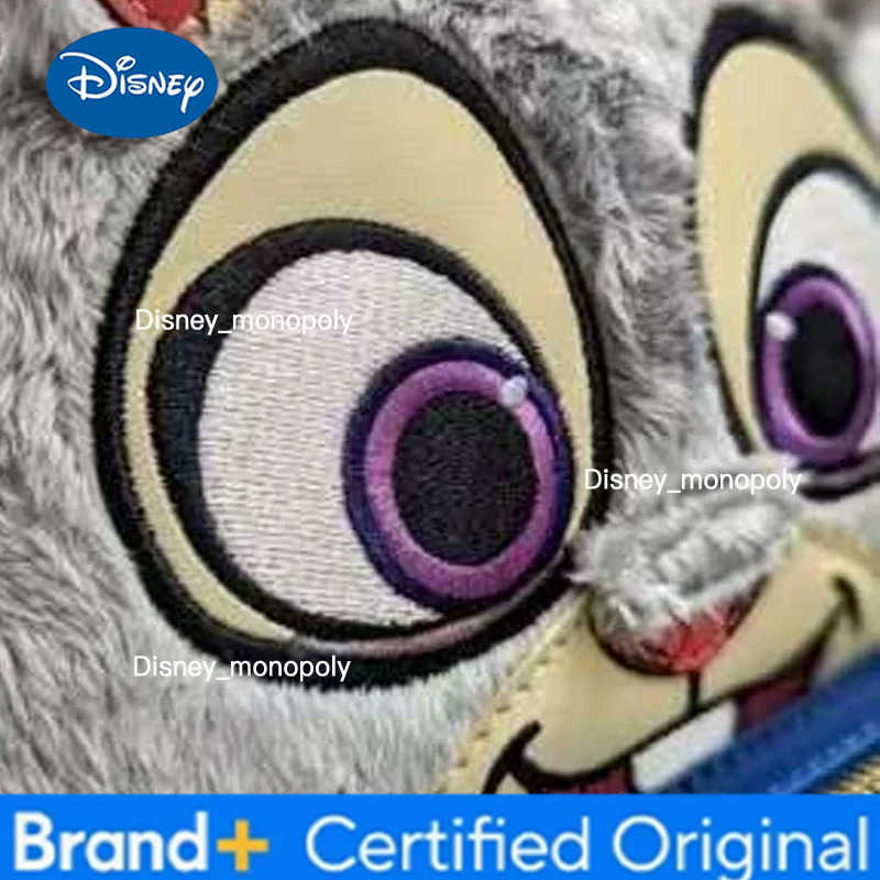 Disney new Loungefly Plush Skin Series Zootopia Judy Hopps Lotso Stitch Mini backpack H251225