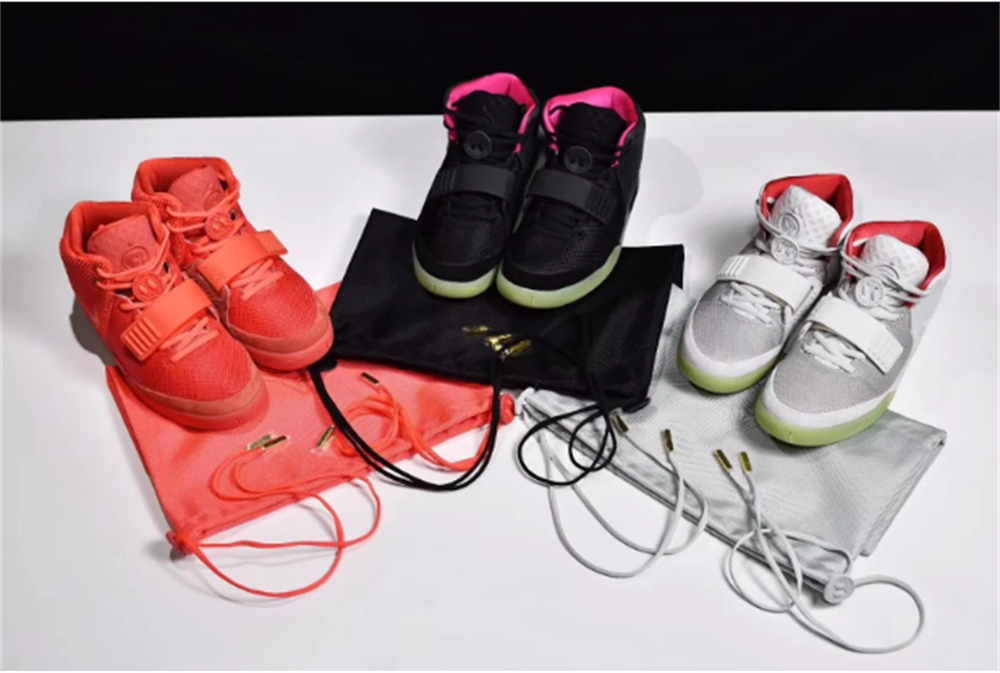 Authentic Basketball Shoes Boots 2 II Solar Nrg Red October Glow In The Dark Men Women Sports Sneakers With Original box