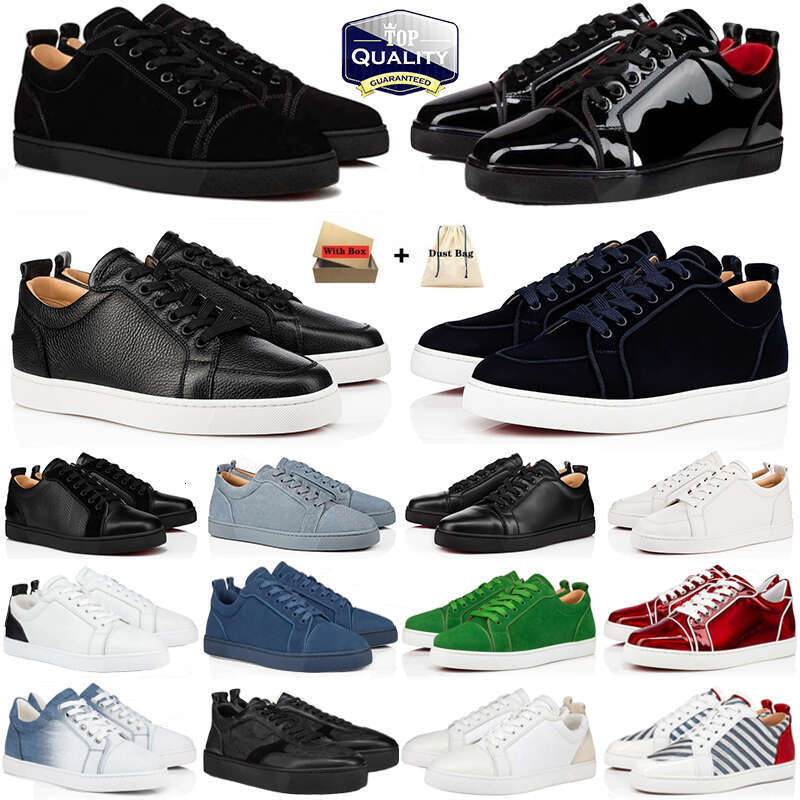 10A Luxury Designer Low Dress Shoes Mens Casual Glitter Grey Rivets Leather Suede Camo Green Men Women Fashion Spikes Office Career Wedding Trainers Sneakers