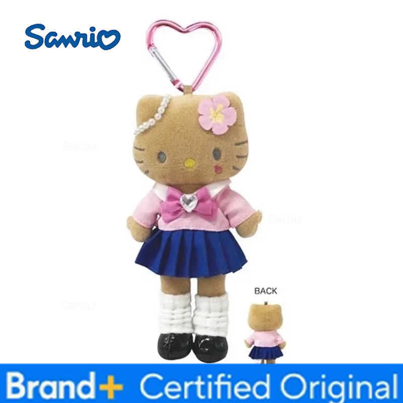 Sanrio New Hot Sales Long Legged Angel JK Uniform Anime Peripherals Hellokitty Pendant Doll Cute Japanese Girl Bag Keychain Gift H251225