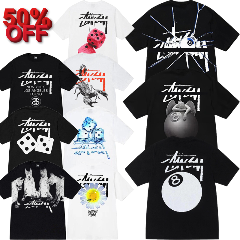 stu shirt designer shirt men designer t shirt for men tshirt men shirts street tee 100% cotton designer tshirt