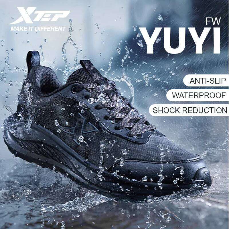 Xtep Running For Men Shock Absorption Cushioning Lightweight Sport Shoes Rubber Training Comfortable Sneakers 875419110052 X251225