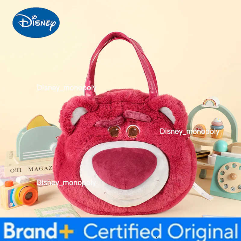 Disney Best-selling Judinik Stitch Strawberry Bear Mary Cat Plush Doll Shoulder Bag Large Face Bag Crossbody Bag H251225