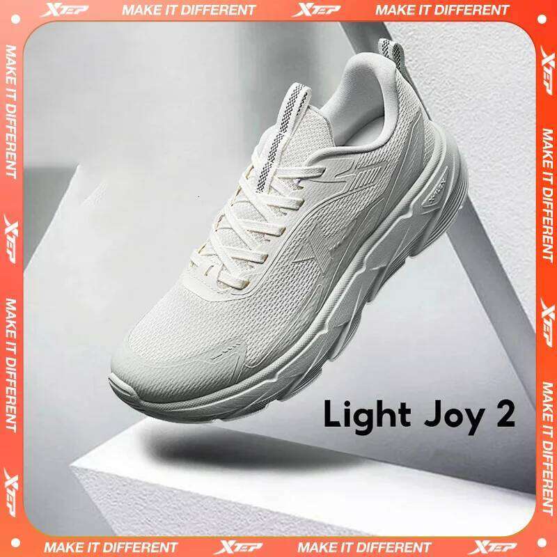 Xtep Light Joy 2 Running Shoes for Men 2025 Spring Balanced Shock-absorbing Non-slip Wear-resistant Sport shoes 875119110018 X251225