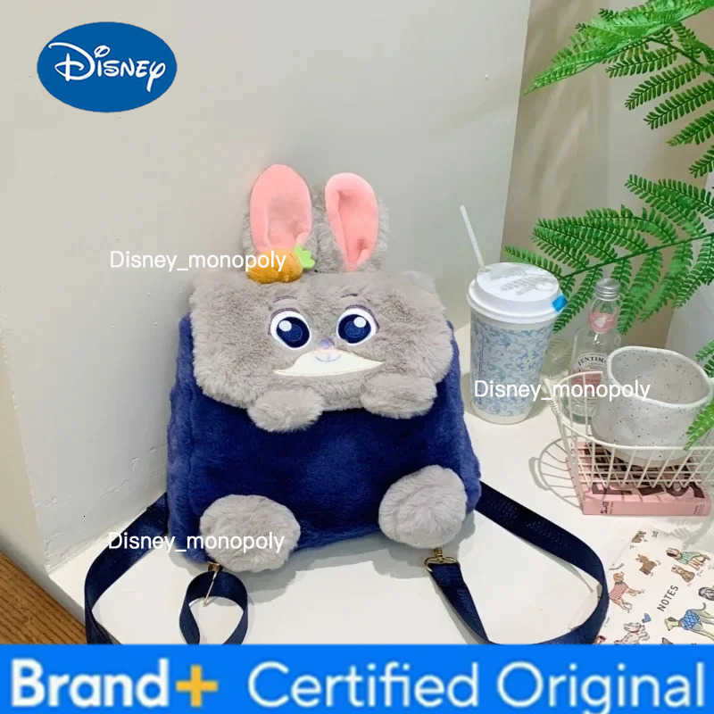 Disney Zootopia Doll Crossbody Bag Cute Cartoon Judy Nick Large Capacity Exquisite Backpack Commuter Bags Casual Fashion Gifts H251225