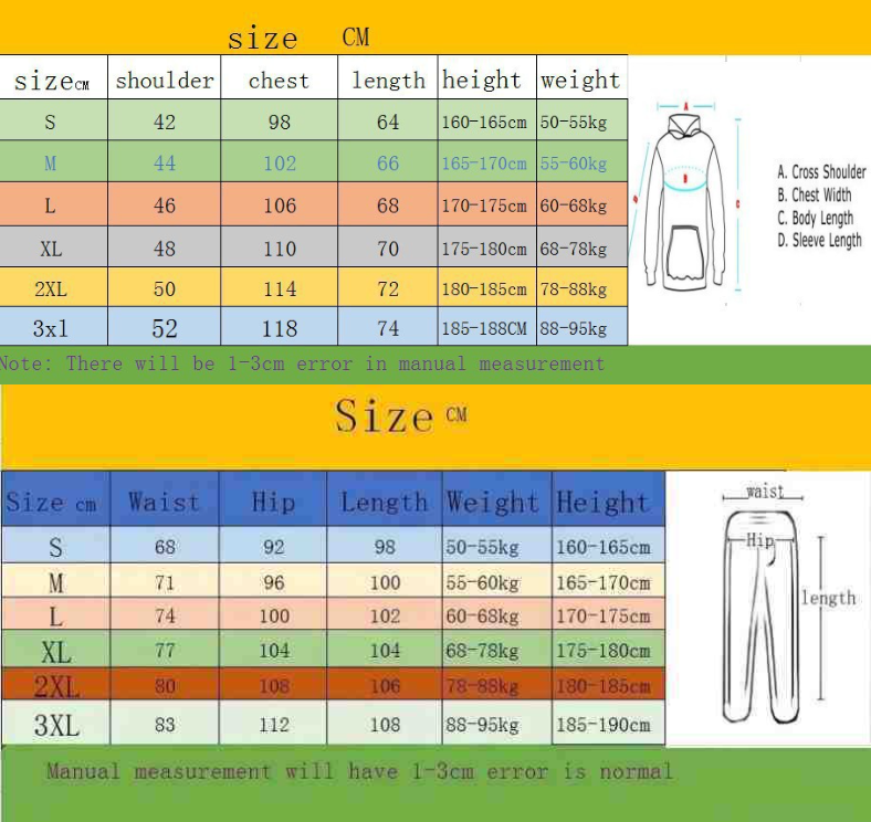 Men's Letter Pattern Hoodie Tracksuit Two-Piece Casual Fashion Long Sleeve Pockets Sweatshirt Regular Fit Outdoor Sport Suit Autumn Winter
