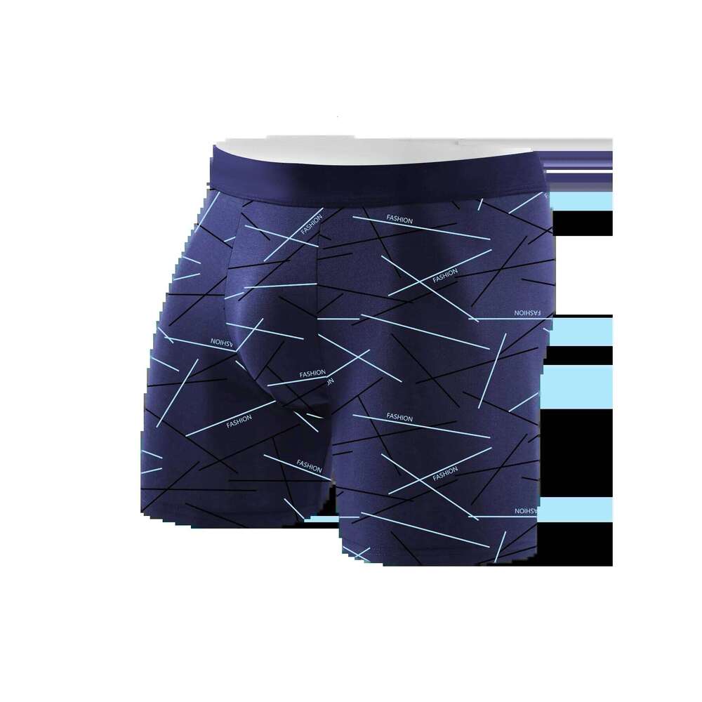 10 Pieces Underwear Breathable Soft Long Boxer Briefs Personality Trend Fashion Athleisure Classic Men's Pants X251225