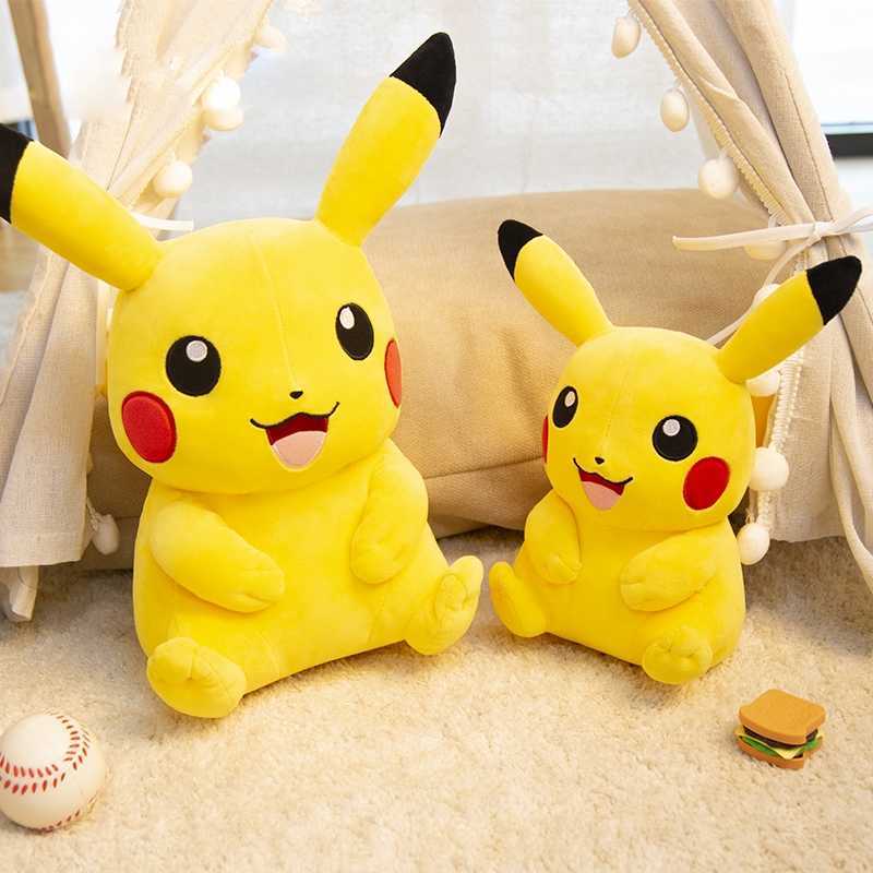 Pokemon Kawaii Pikachu Stuffed Toys Pikachu Plush Dolls Pikachu Peluche Pillow Xmas Gift For Kids Friends Boys W251225