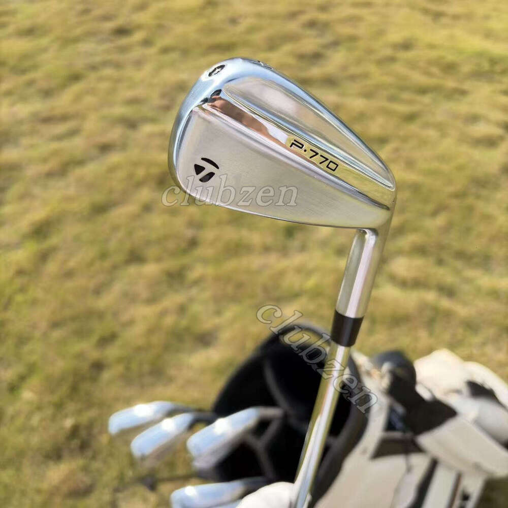 Golf Clubs Silver P770 Irons 4-9P-R/S Flex Steel Shaft with Head Cover Latest version Brand New Iron MI golfcraft